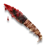 Bloodied Ceremonial Obsidian Knife